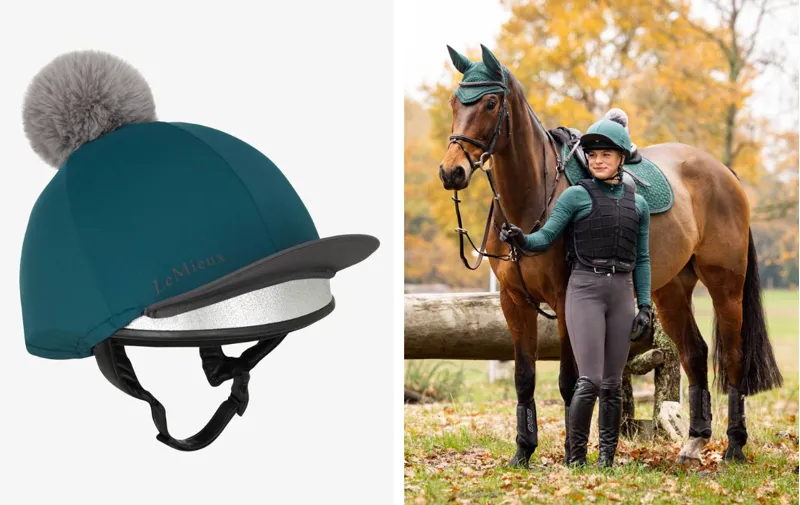 LeMieux Pom Pom Hat Silk Spruce